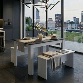 Mesa de Cocina c/ Bancos Nice