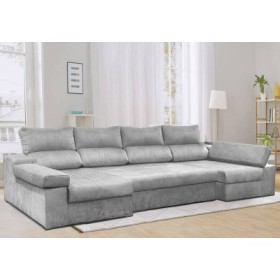 Sofá  2 Plazas Doble Chaise c/ Cama Amazônia (310x160cm)