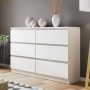 Cómoda 6 Cajones Malwa M6 120