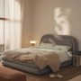 Cama Estofada Salomon + Colchão Opc.