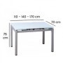 Mesa de Cozinha Extensível Camarões