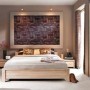 Pack Cama + 2 Mesas de Cabeceira Kaspian